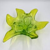 Glass fruit basket