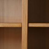 Scandinavian oak bookcase