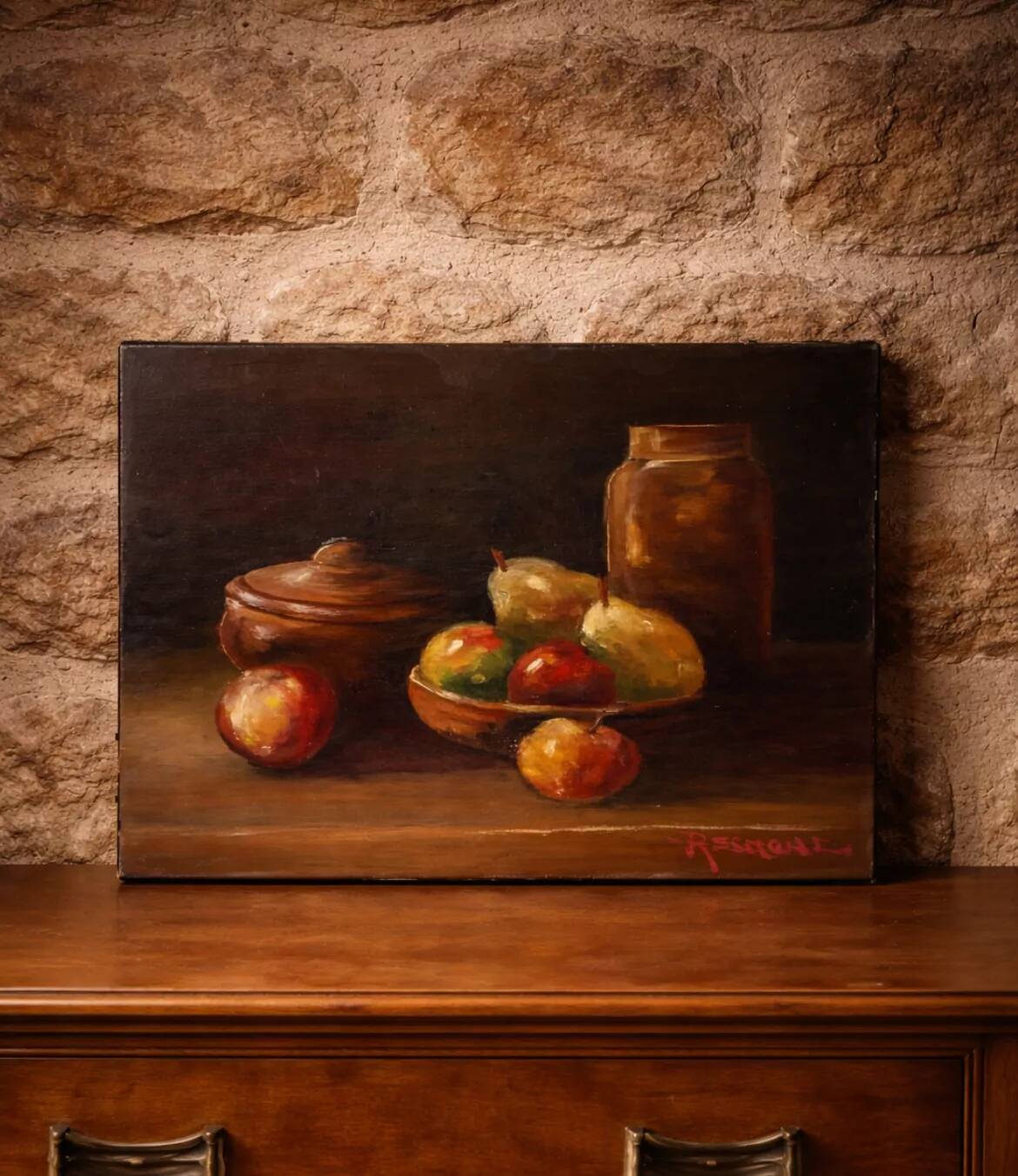 Old still life of autumn - A classic full of charm