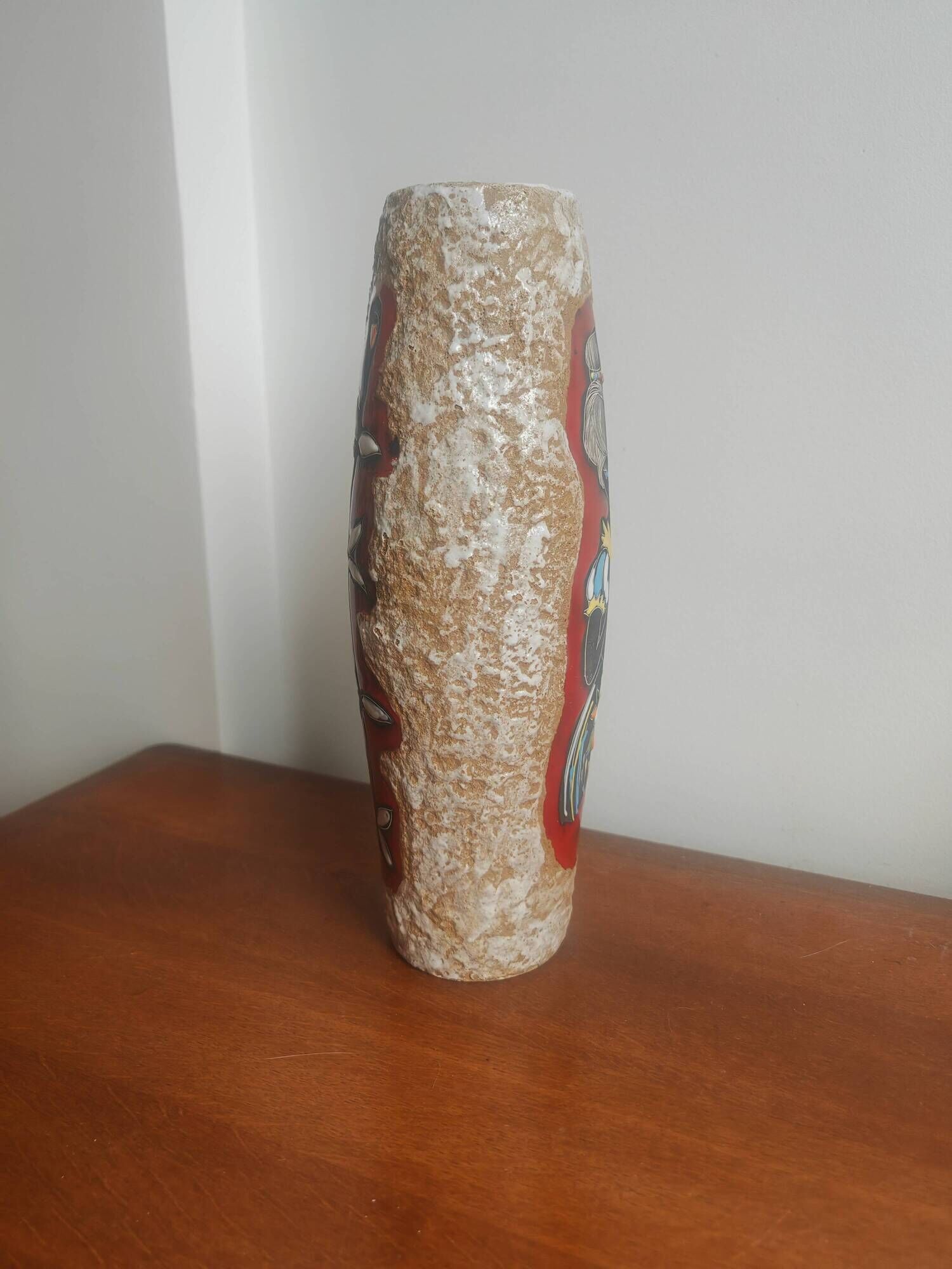 Large vintage ceramic vase 35cm - Giulianelli San Marino - 60s