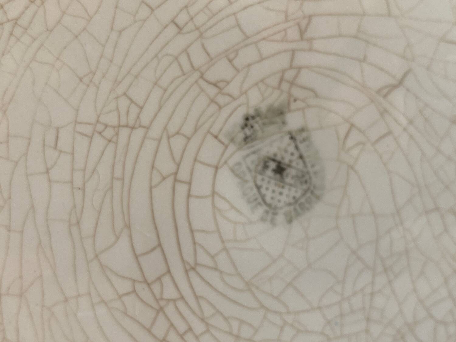 Sarreguemines 19th century white and blue coffee pot and pitcher