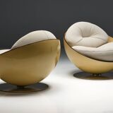 Esfera lounge chairs by Ricardo Fasanello, Brazil, late 1960s