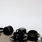 Batch of black cups