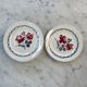 Set of 8 flat plates Digoin Sarreguemines Cannes