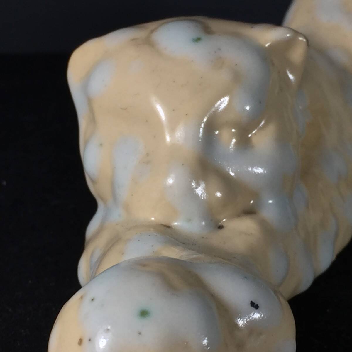 Art Deco Panthere / Cat sculpture in signed ceramic, Domien Ingels style