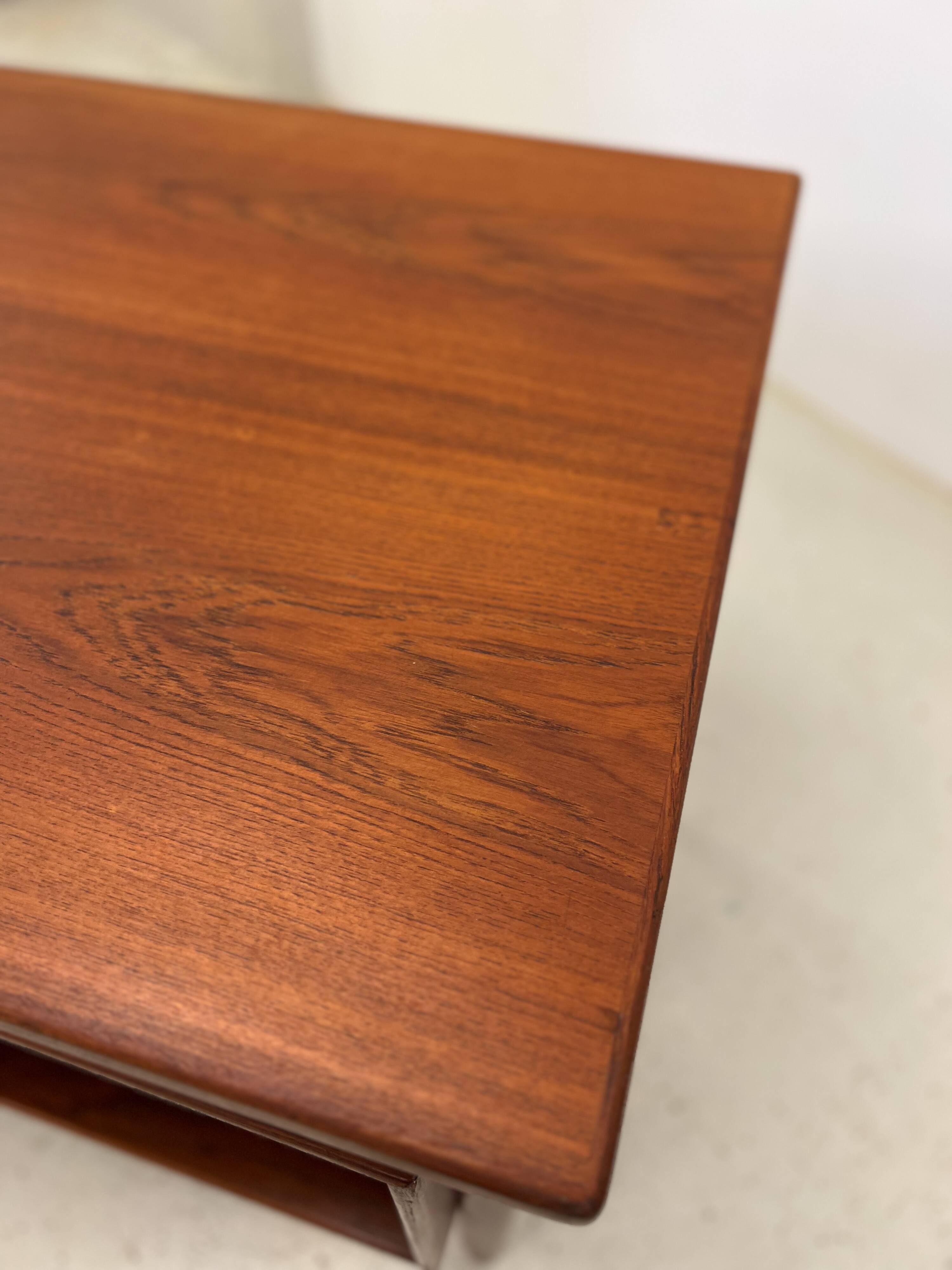Danish Teak 'Floating-Top' Desk, 1960s.