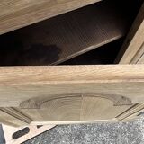 Solid Oak Sideboard Mid 20th Century