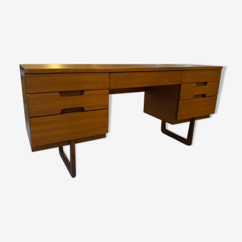 Bureau en teck par Gunther Hoffstead pour Uniflex 1960