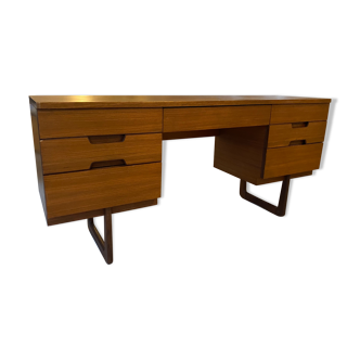 Teak desk by Gunther Hoffstead for Uniflex 1960