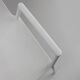 21th Century white design chair with armrests, Belgium