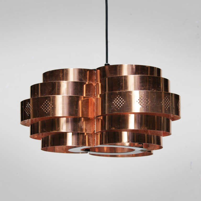 Danish suspension by Verner Schou for Coronell Elektro
