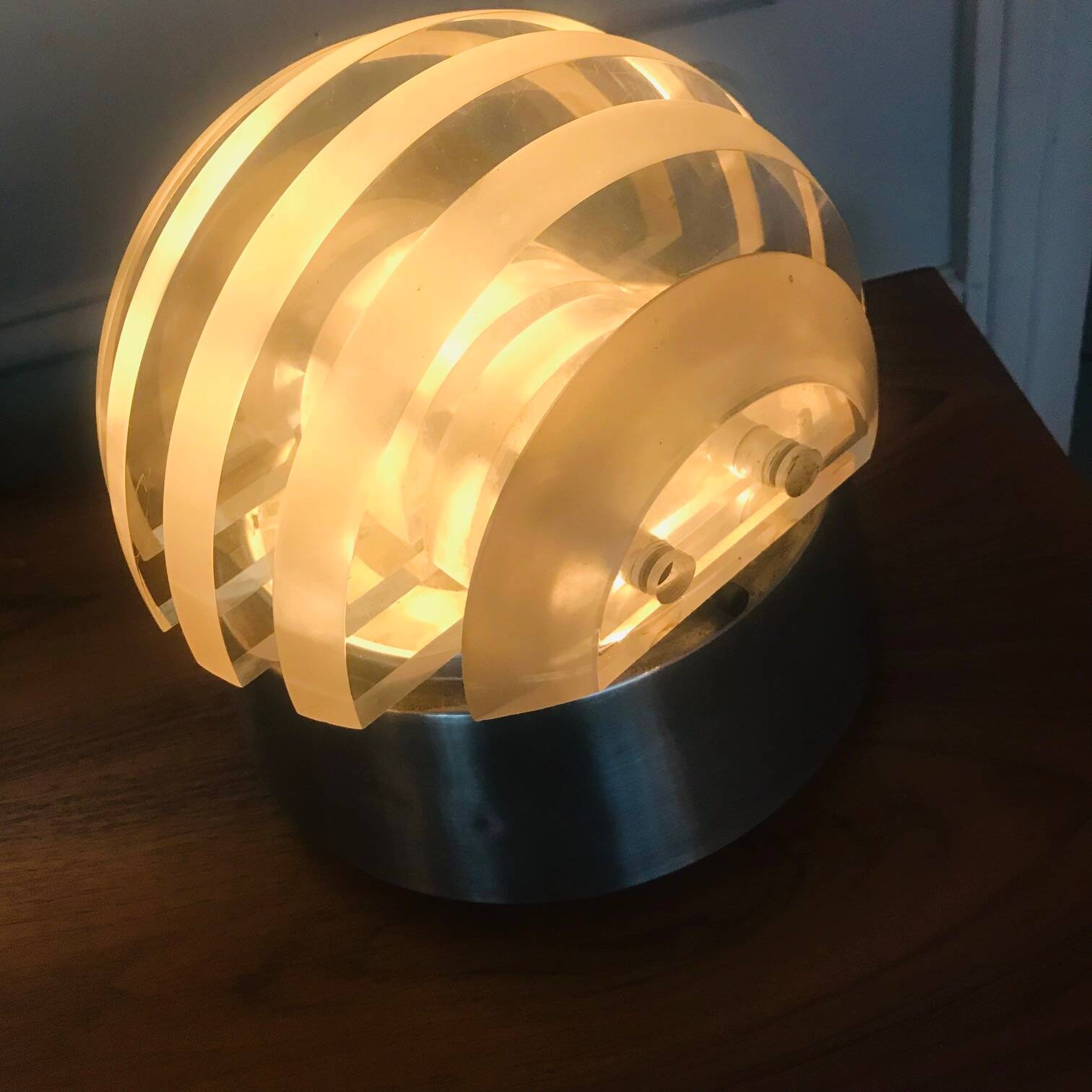 Lampe de Table • Lampe de Sol • Space Age • 1970