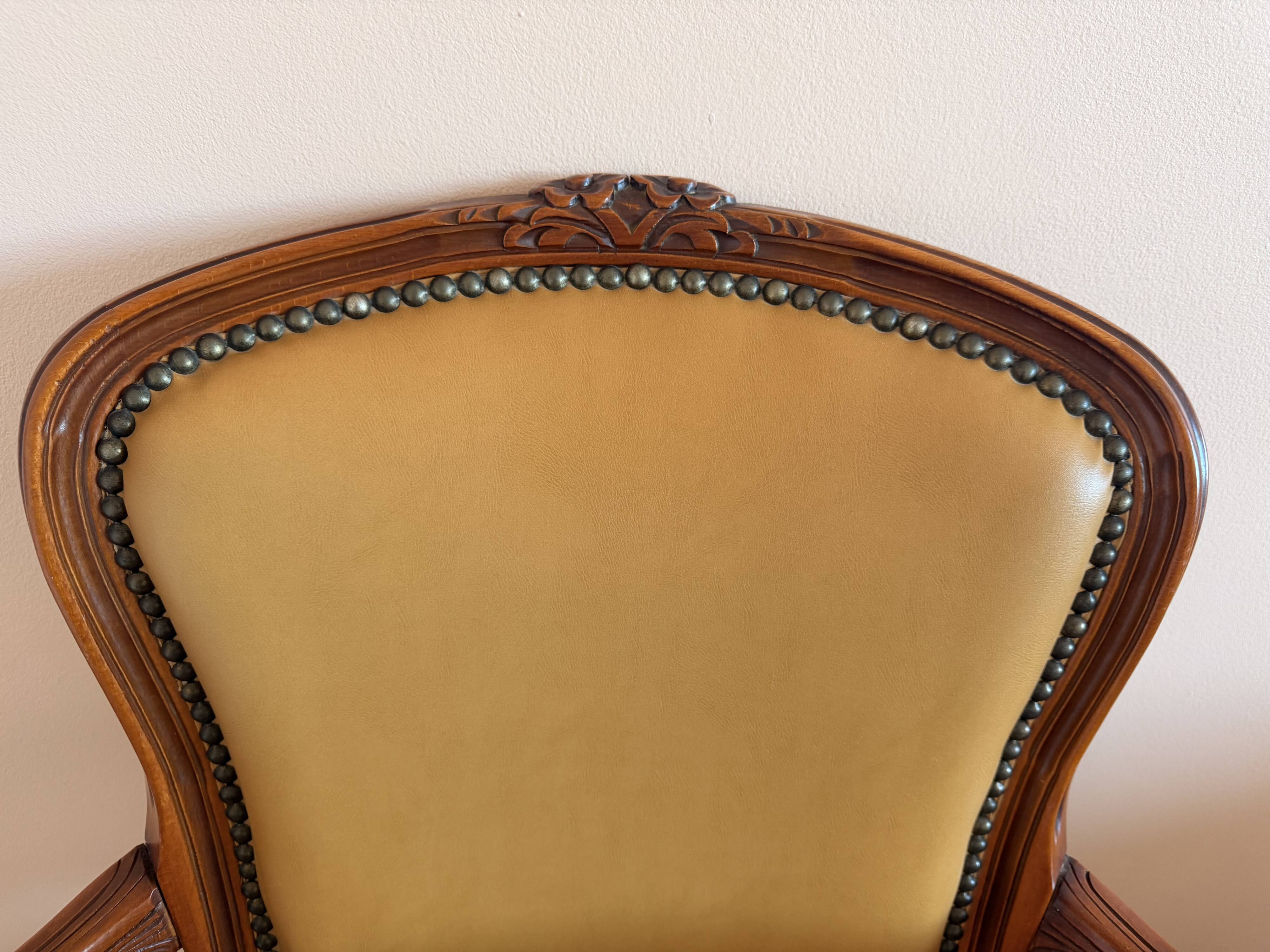 Louis XV period armchair | Set of 2