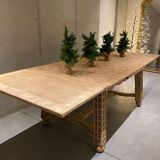 Firm table sanded extensions 260 cm