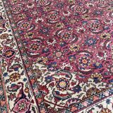 Tapis vintage Transylvanie style persan fait main 131x220 cm
