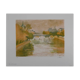 Paul COLLOMB: Paris, The Pont des Arts, signed original lithograph