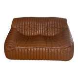 2-seater leather sofa
