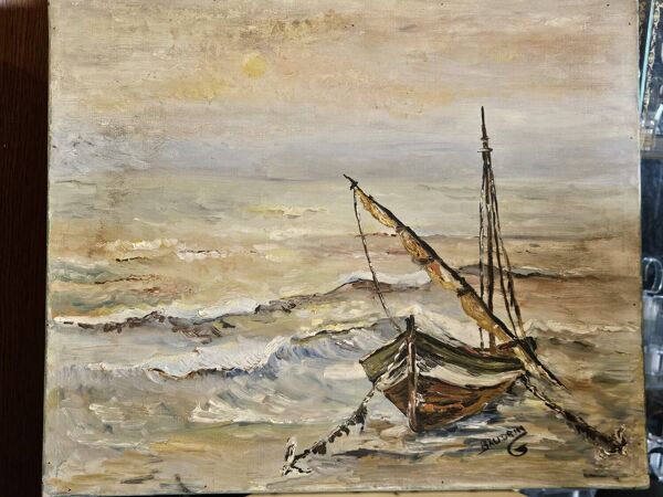 Bateau signé Baudrin