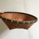 Panier en osier d’inspiration asiatique