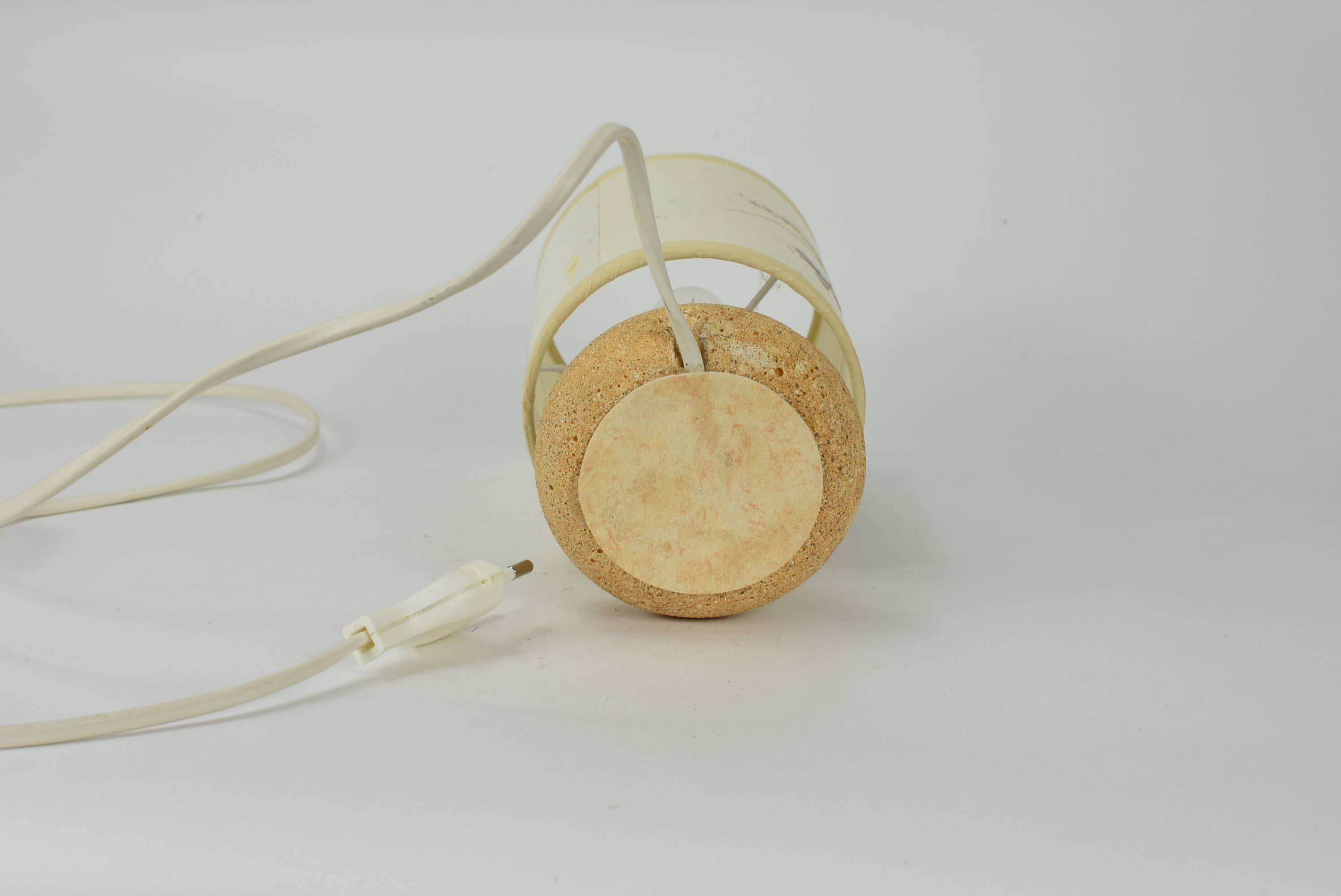 Small natural sandstone lamp