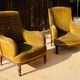 Paire de fauteuils napoleon III