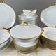 45-piece table service in Limoges porcelain, 20th century