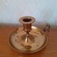 Lot de 3 bougeoirs en laiton