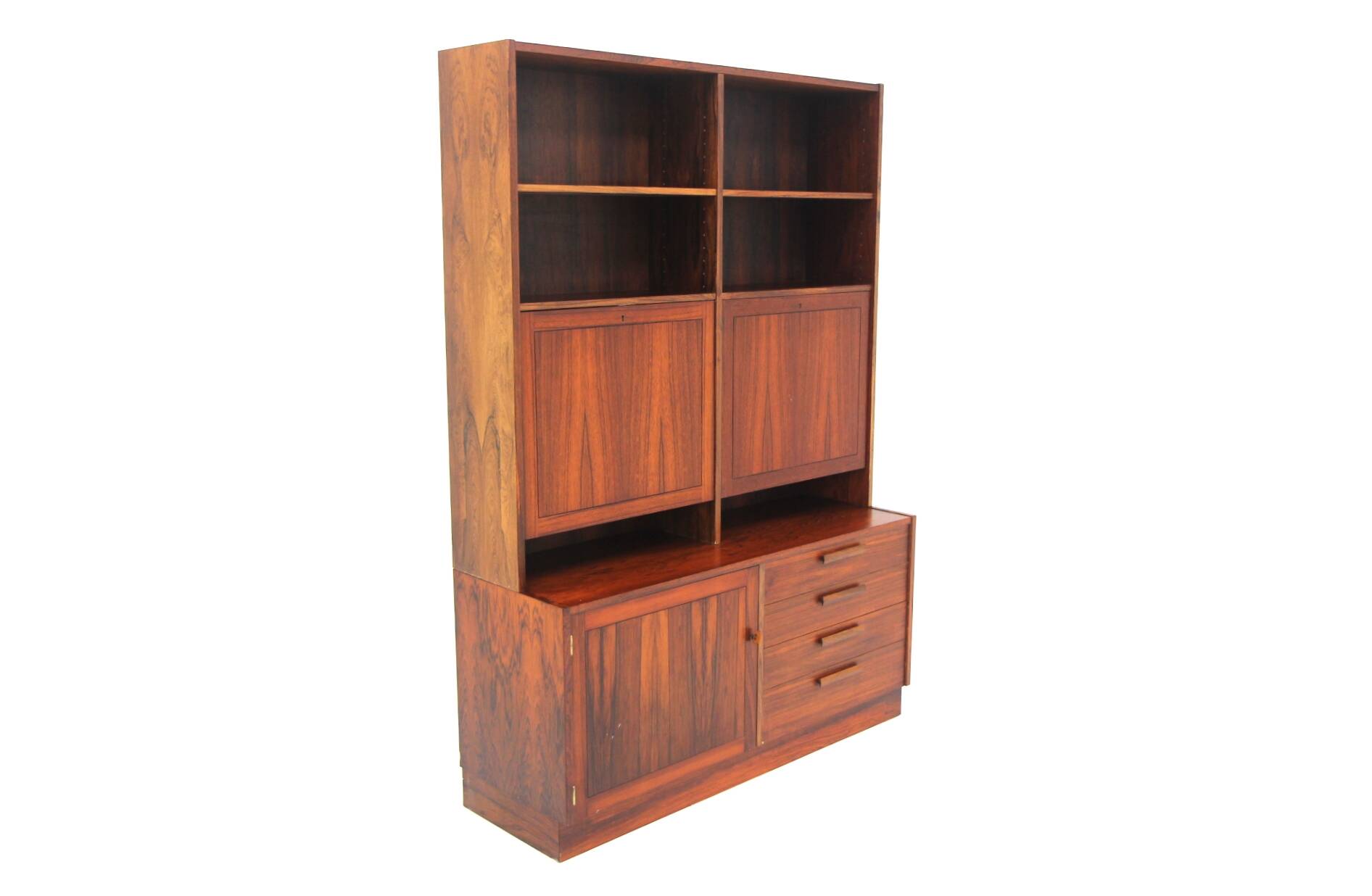 "Domi Monté" bookcase in rosewood, Nils Jonssons, Sweden, 1960