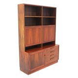 "Domi Monté" bookcase in rosewood, Nils Jonssons, Sweden, 1960