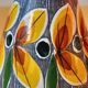 Tilgmans ceramic lamp, Sweden, 1960