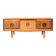 Sliding teak sideboard from the 1970s.