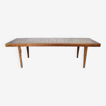 Table basse en palissandre par Severin Hansen réalisée par Haslev Møbelfabrik