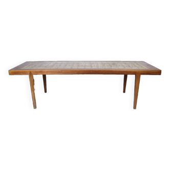 Table basse en palissandre par Severin Hansen réalisée par Haslev Møbelfabrik