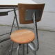 Table à dessin et chaise d'architecte Unic , années 50