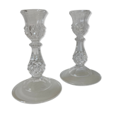 Bougeoirs en cristal
