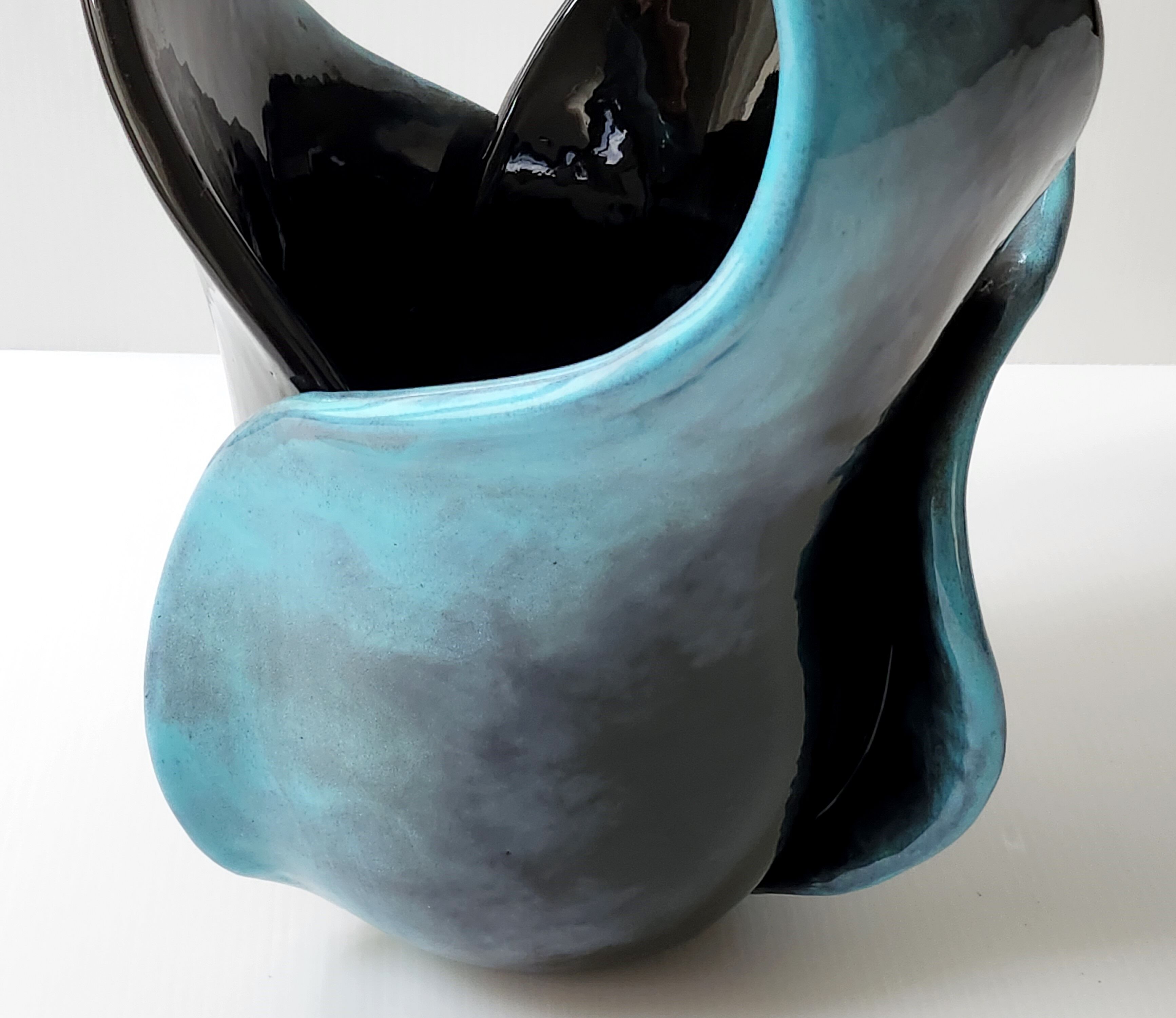 Vintage vase 1950 ceramic Jova