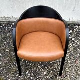 "Roulette" designer armchair(s), Bross Italy