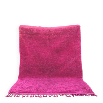Wool rug 2.4/1.6m pink