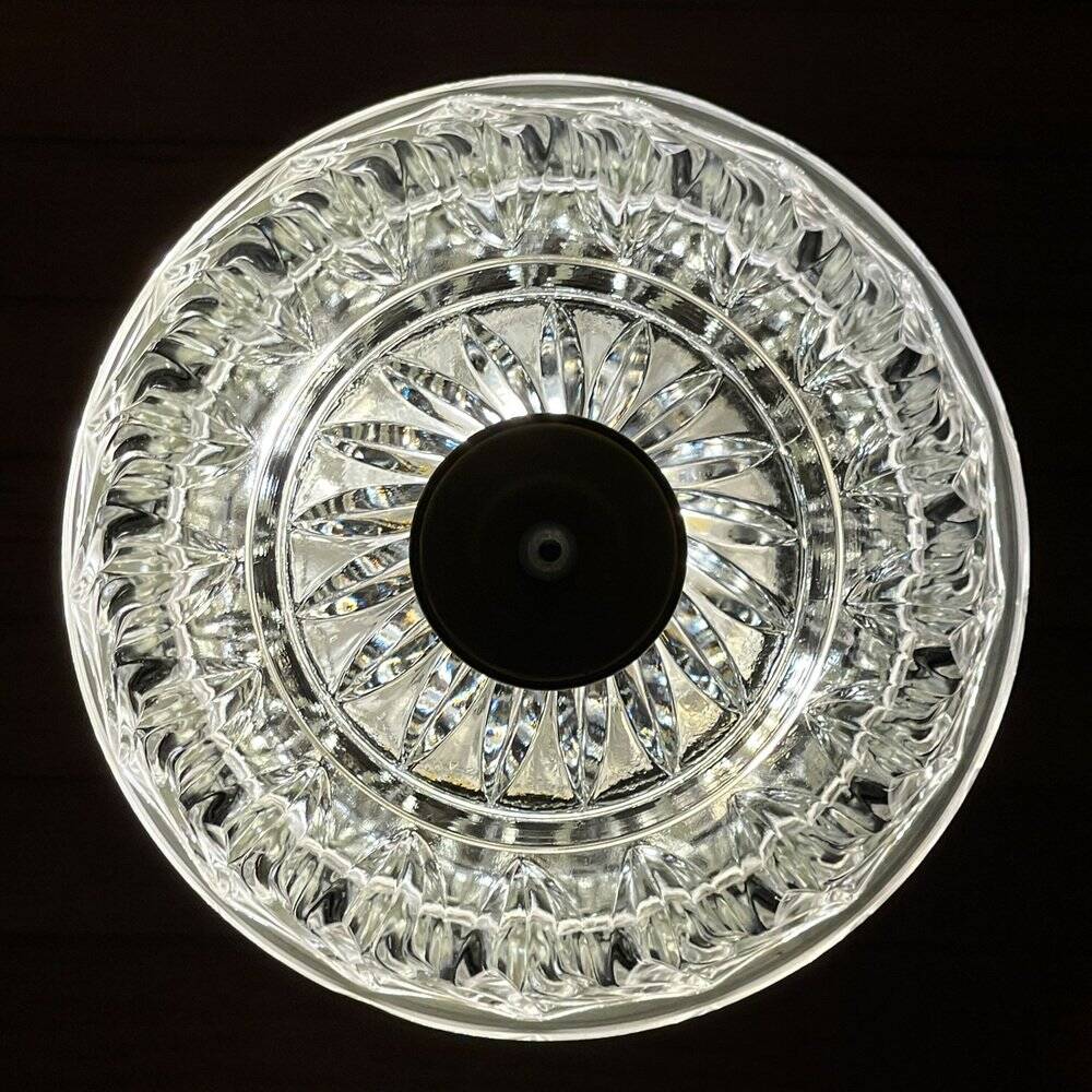 Suspension italienne jaune du milieu du siècle, années 1960