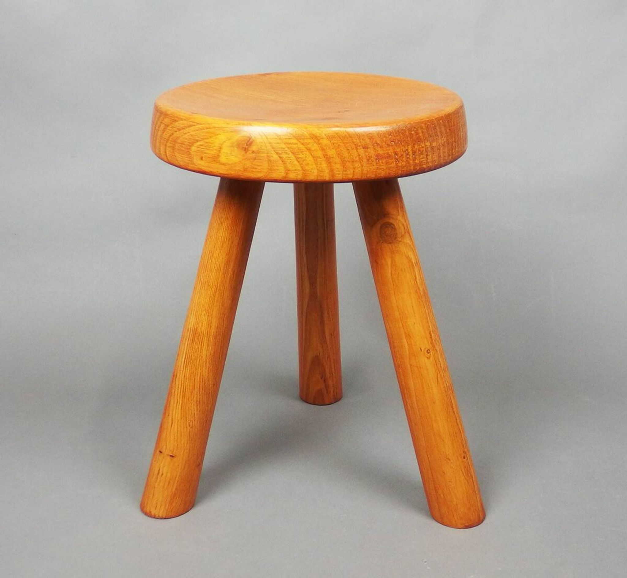 Stool "Les Arcs" by Charlotte Perriand