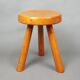 Stool "Les Arcs" by Charlotte Perriand