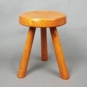 Stool "Les Arcs" by Charlotte Perriand