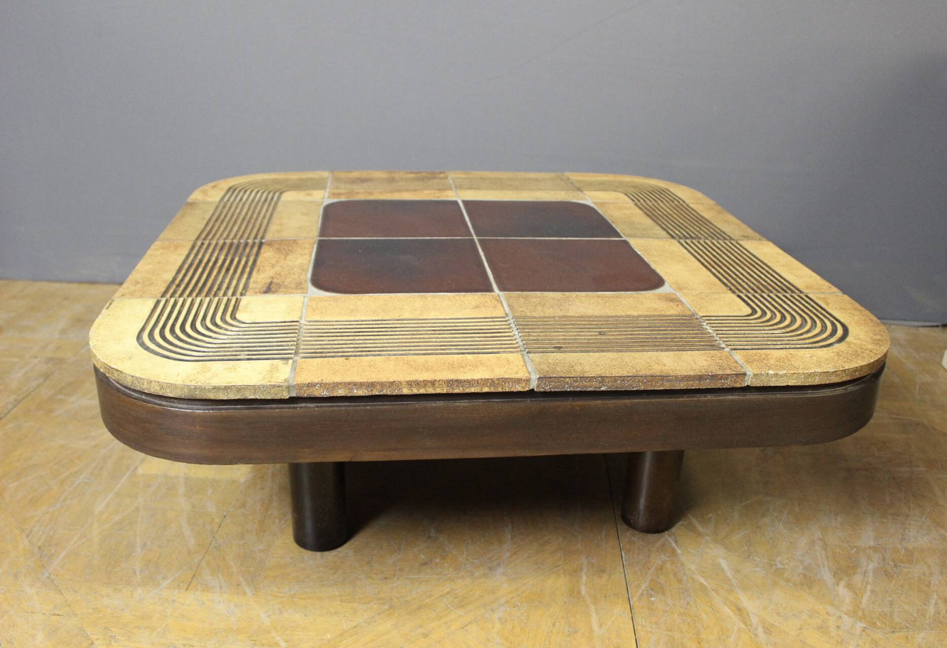 Coffee table by Roger Capron, model Mambo, 1974.