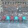 Lot de 6 chaises vintage JYM, meubles sièges industriels