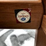 4 mulched and vintage elm chairs