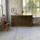 Green patina workshop furniture