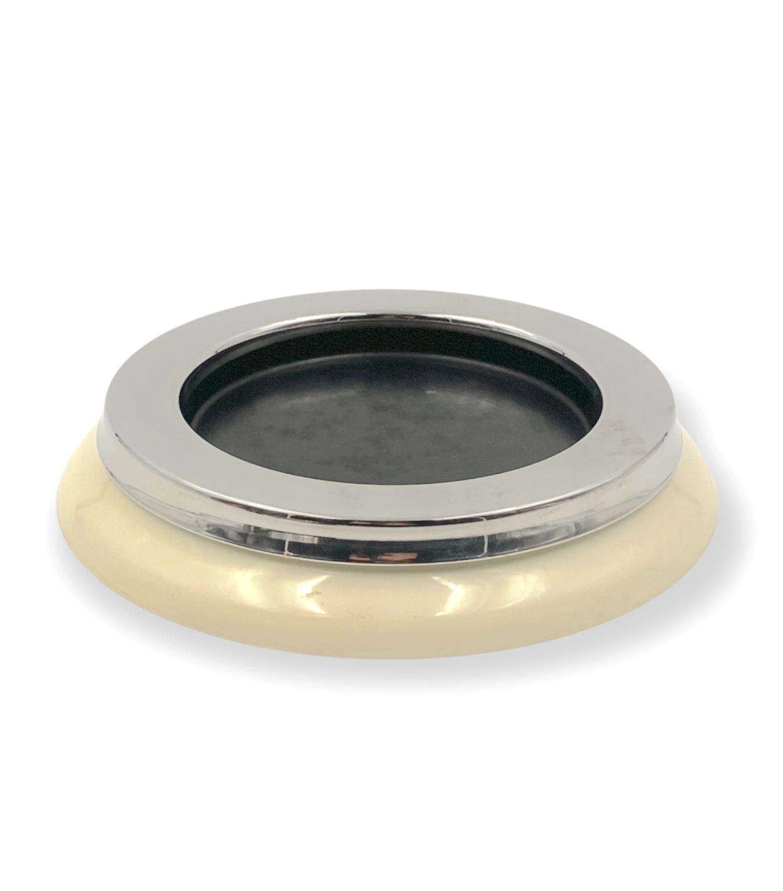 Sergio Asti, mod.4635 white ashtray / catchall, Kartell Italy 1967