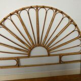 Headboard 2 people shape peacock