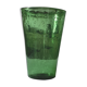 Vase en verre soufflé avec bulles