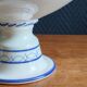 Blue and White Footed Faience Bowl